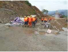 祝賀重慶英筑公司與廣東水電二局連山縣德建水庫工程項目合作成功